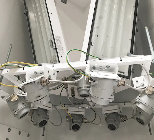 Camera hardware for LPG cylinder reading